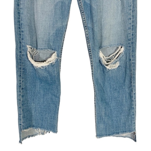 GRLFRND Helena High Rise Distressed Jeans Size 28 - Picture 6 of 8